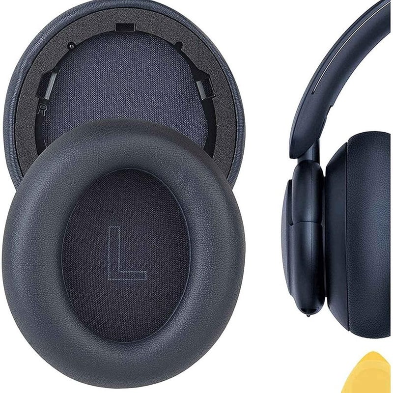 Replacement Ear Pads For Anker Soundcore Q30 Q35 Headphones Blue Protein Leather - Image 2